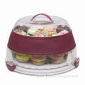 Collapsible Cupcake and Cake Carrier